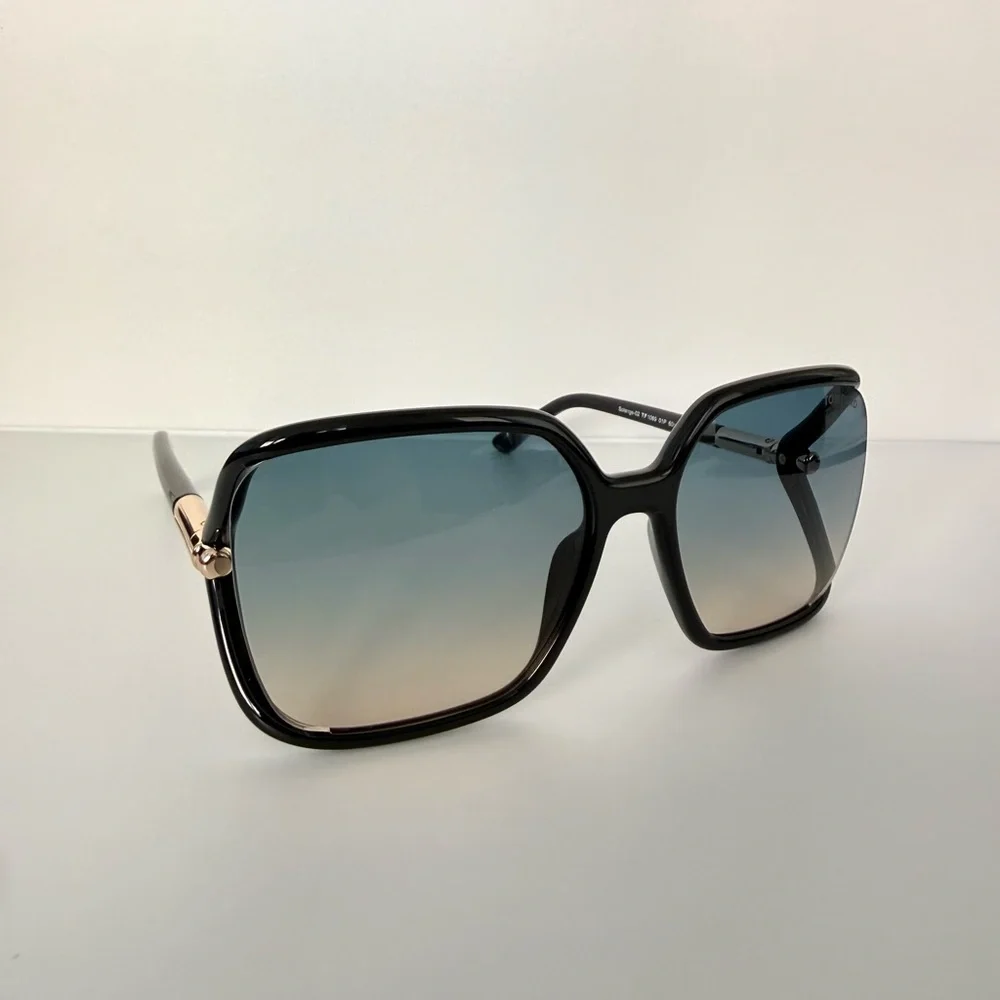 NEW!!! Tom Ford Solange 02 TF1089 01P women sunglasses Authentic